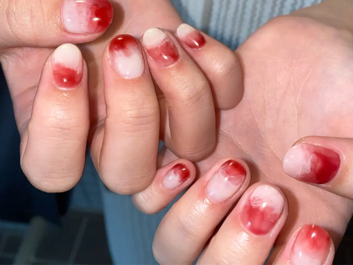 🩻シンプル🩻 【オフ込み60分アート】おまかせ/持ち込みOK/パーツ付【通常価格】の写真