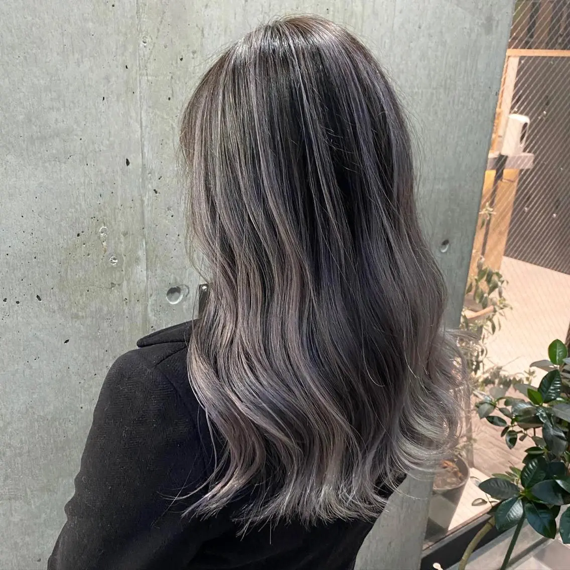 ロング カラー バレイヤージュ デザインカラー ハイライトカラー ハイライト レイヤーカット ヘアカラー 🌈透明感カラー ✨松田龍也🌈のヘアスタイル