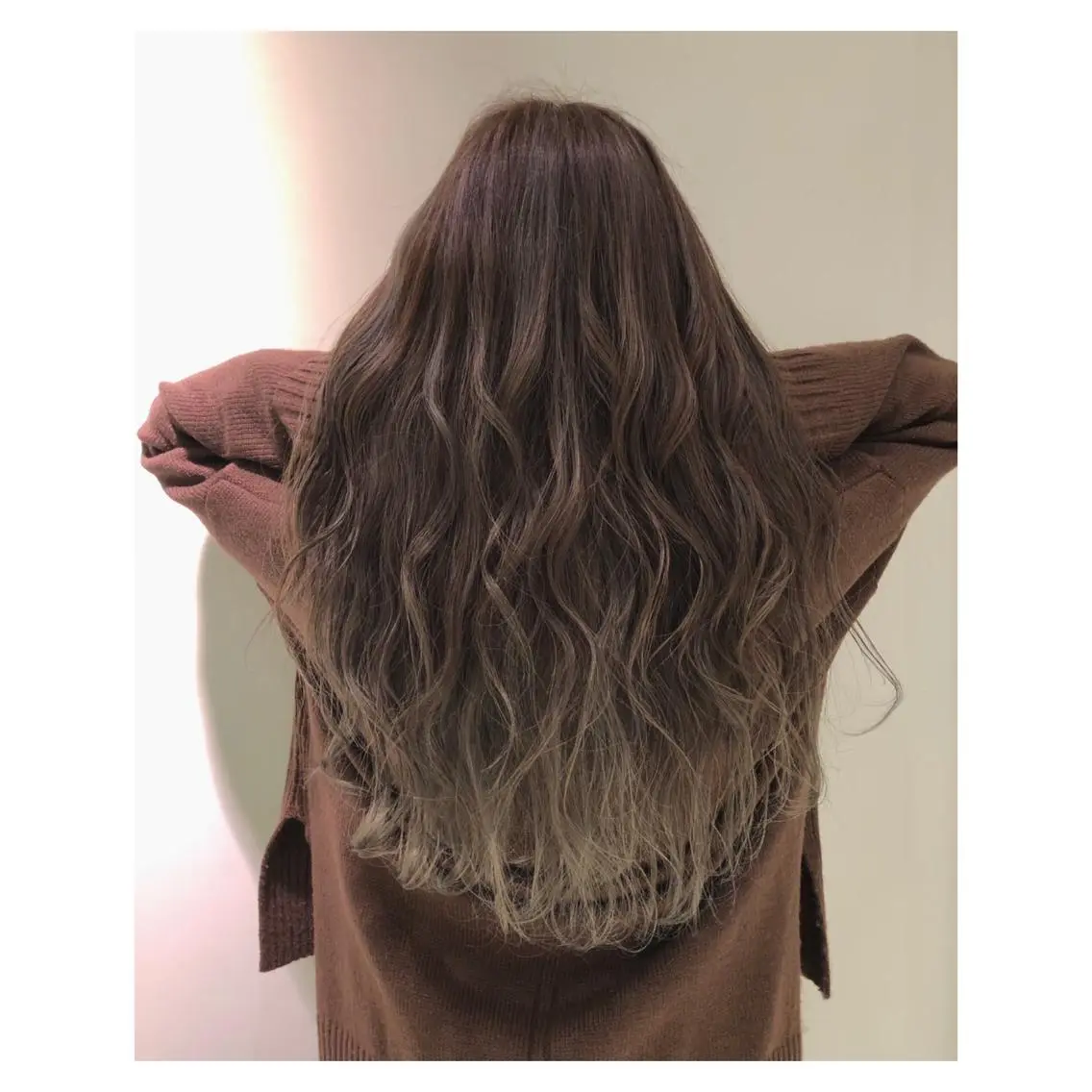 セミロング カラー パーマ ヘアアレンジ メンズ EARTH長岡店🩵 石原莉穂のヘアスタイル