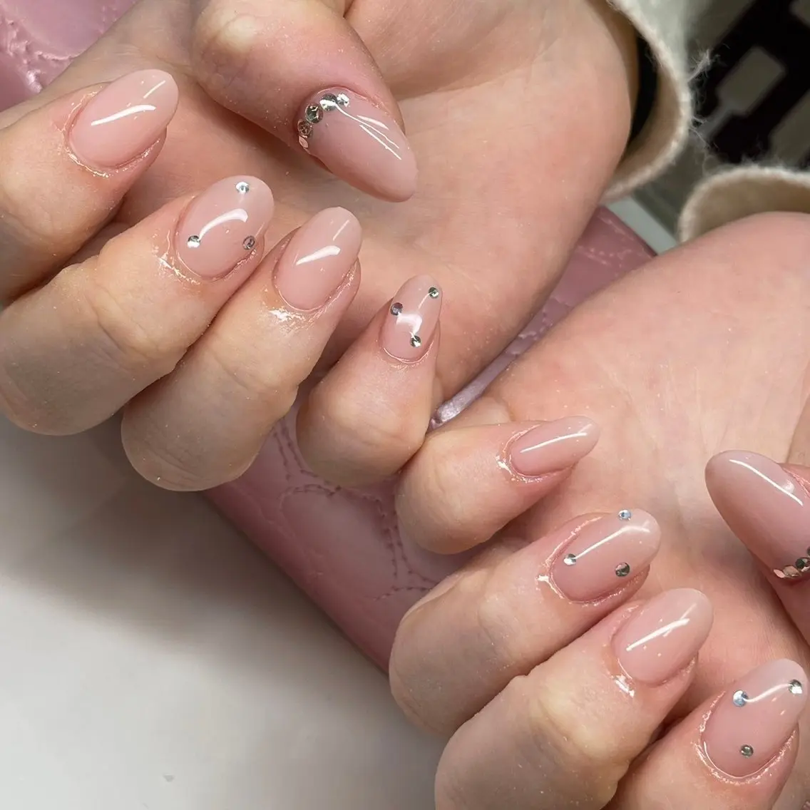ネイル シンプルネイル 心斎橋Salon Epokkuのネイルデザイン