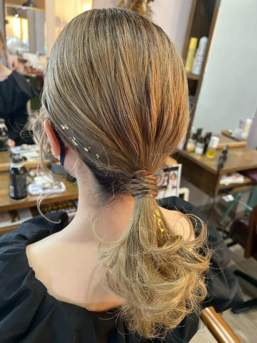 ヘアセット(早朝も受け付けてます🕒)の写真