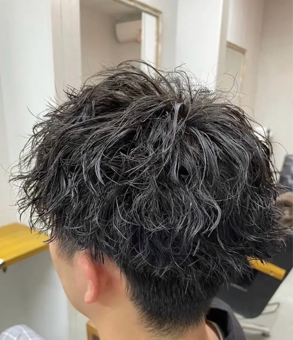 パーマ メンズ カット 縮毛矯正 池田達也anyhow /店長のヘアスタイル