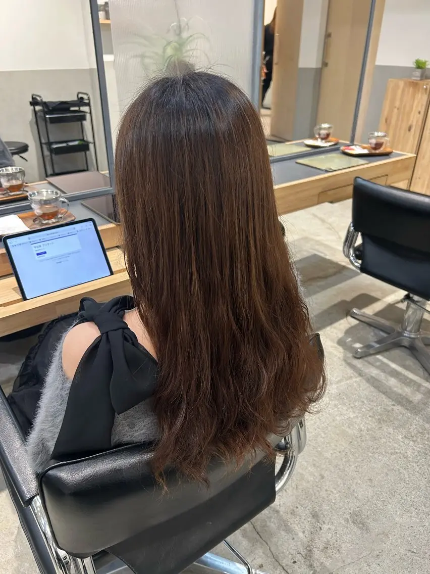ロング 平出 蓮のヘアスタイル