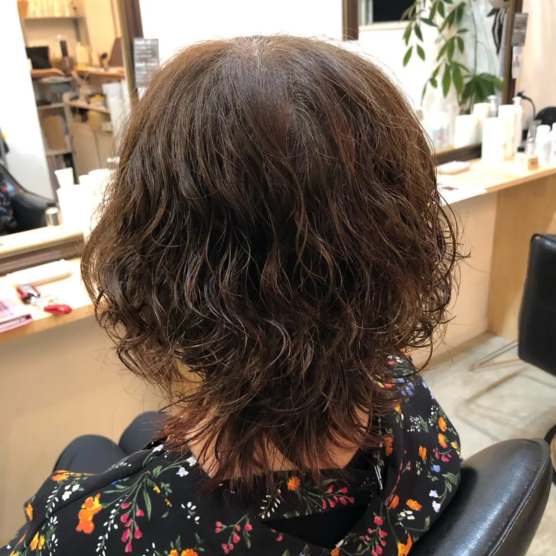 ミディアム 山口 晃也のヘアスタイル