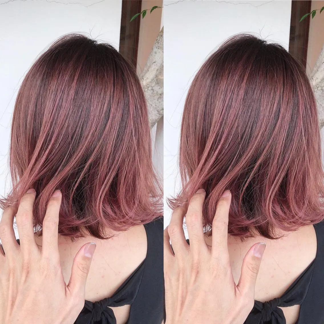 ミディアム ヘアカラー 具志 正太のヘアスタイル