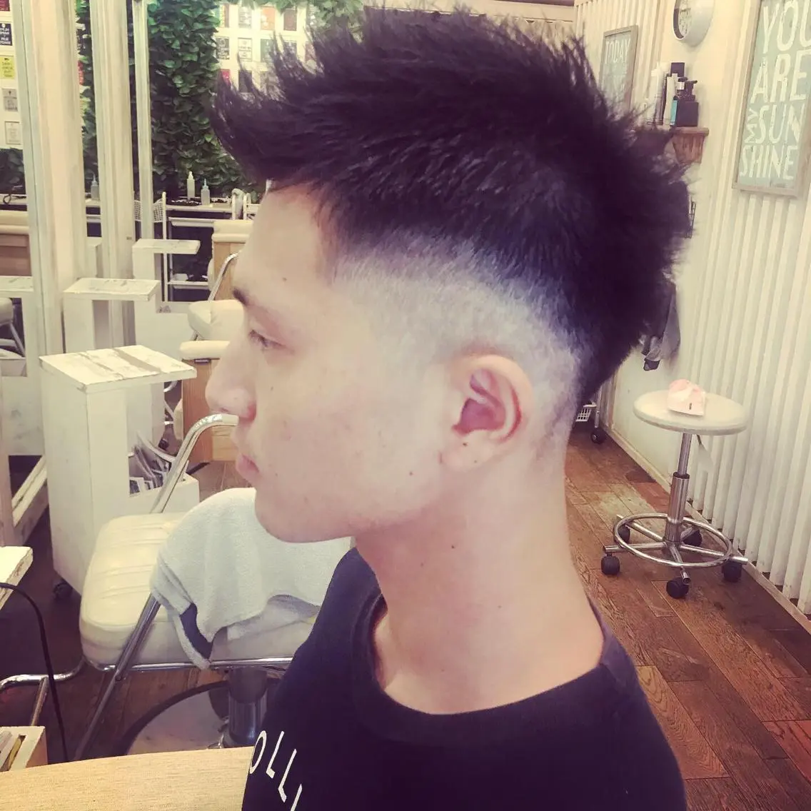 メンズ フェードカット 刈り上げ カット 吉原 頌平のヘアスタイル