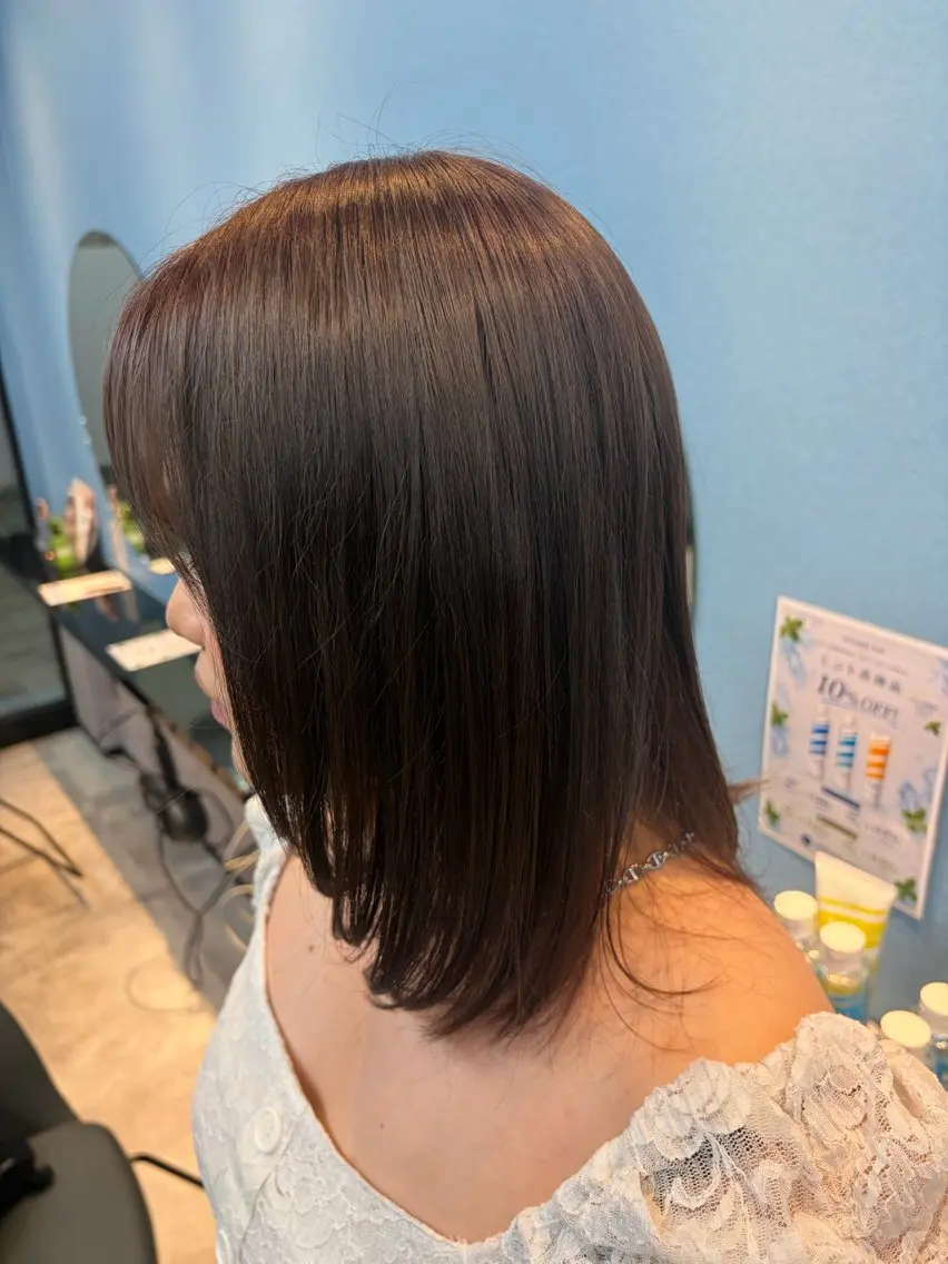 カラー ヘアカラー トリートメント カラーモデル募集✨ IbukIのヘアスタイル