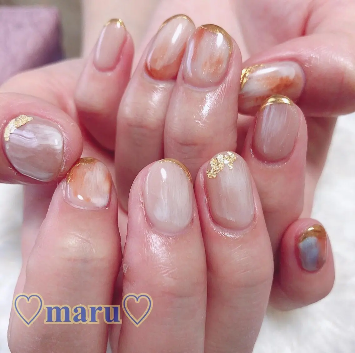 ネイル ハンドネイル フットネイル まるみ ♡のその他イメージ