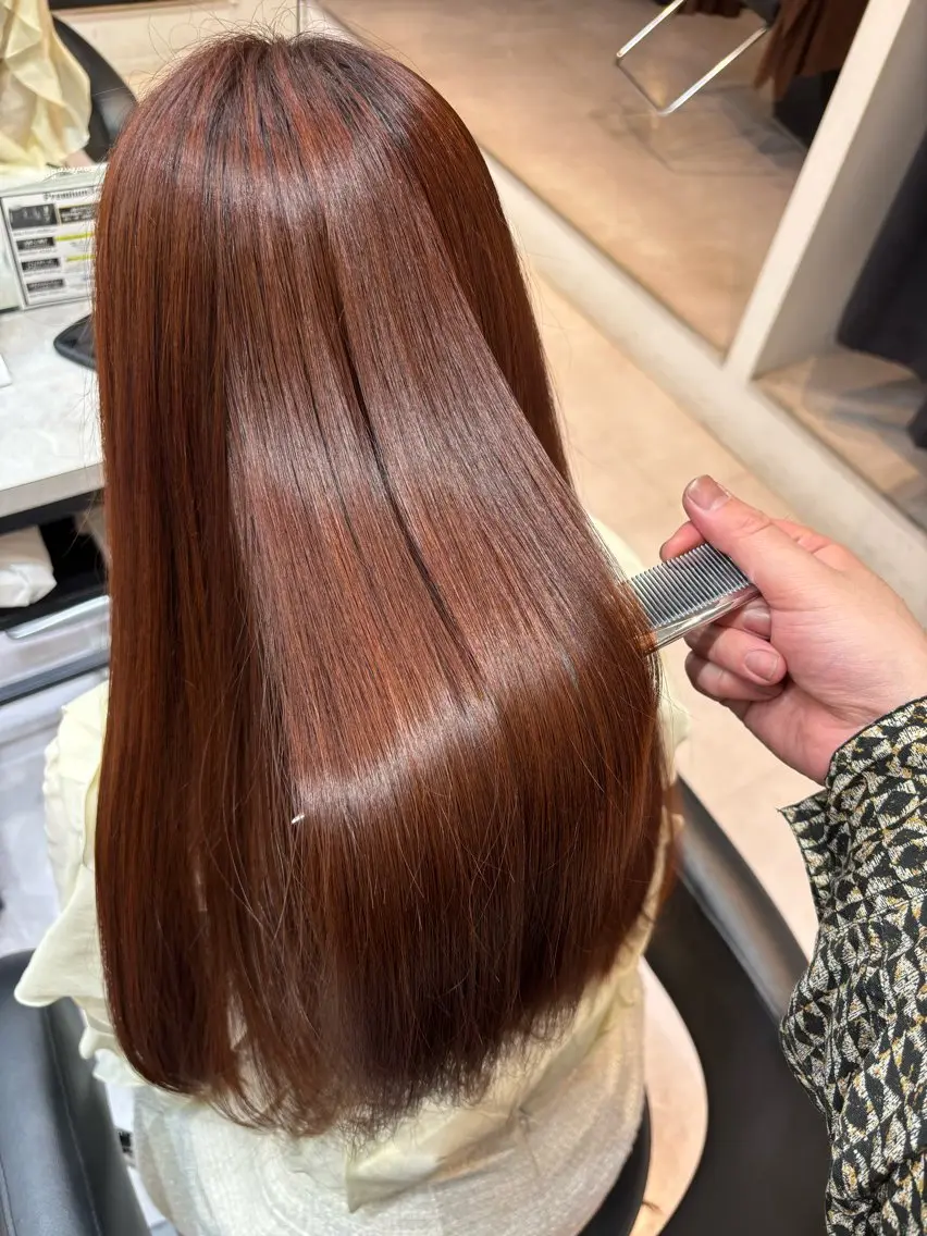 ロング 髪質改善特化美容師 久万祐人のヘアスタイル