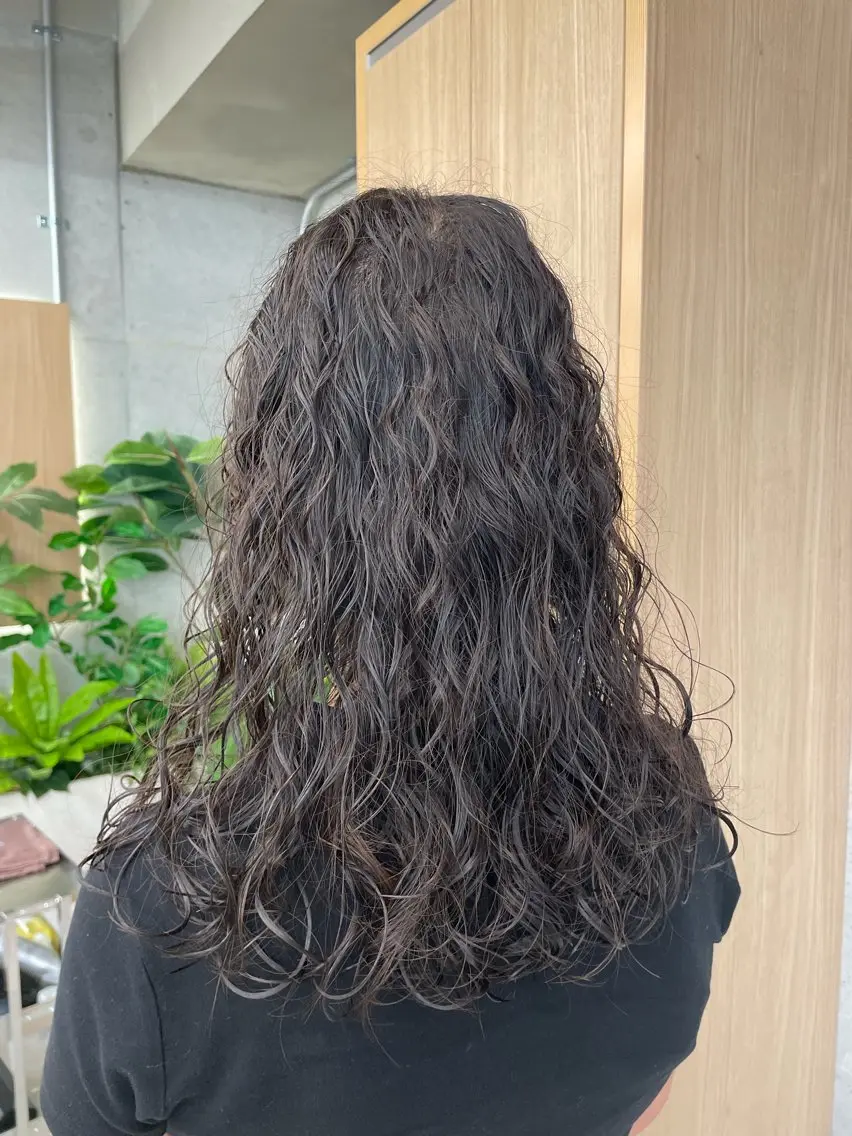 セミロング パーマ 🎀レイヤー/パーマ カラー/ai🎀のヘアスタイル