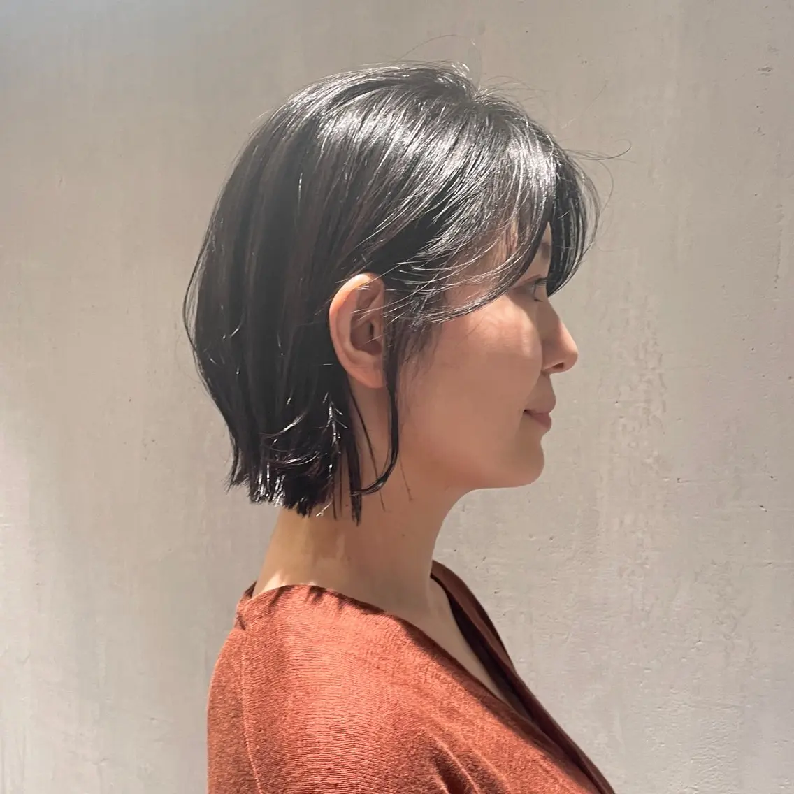 ミディアム カラー ハイライトカラー ボブ ハイライト 外ハネヘア カット ヘアカラー トリートメント ヘッドスパ matka白髪ぼかし 大人ヘア/KEIKOのヘアスタイル