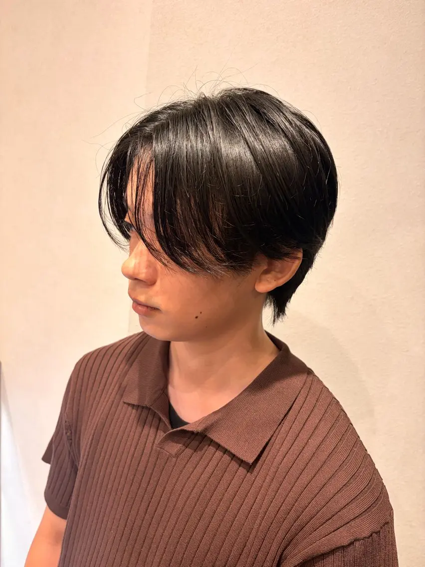 【色気◎】カット+ニュアンス毛流れパーマ+Aujuaトリートメントの写真