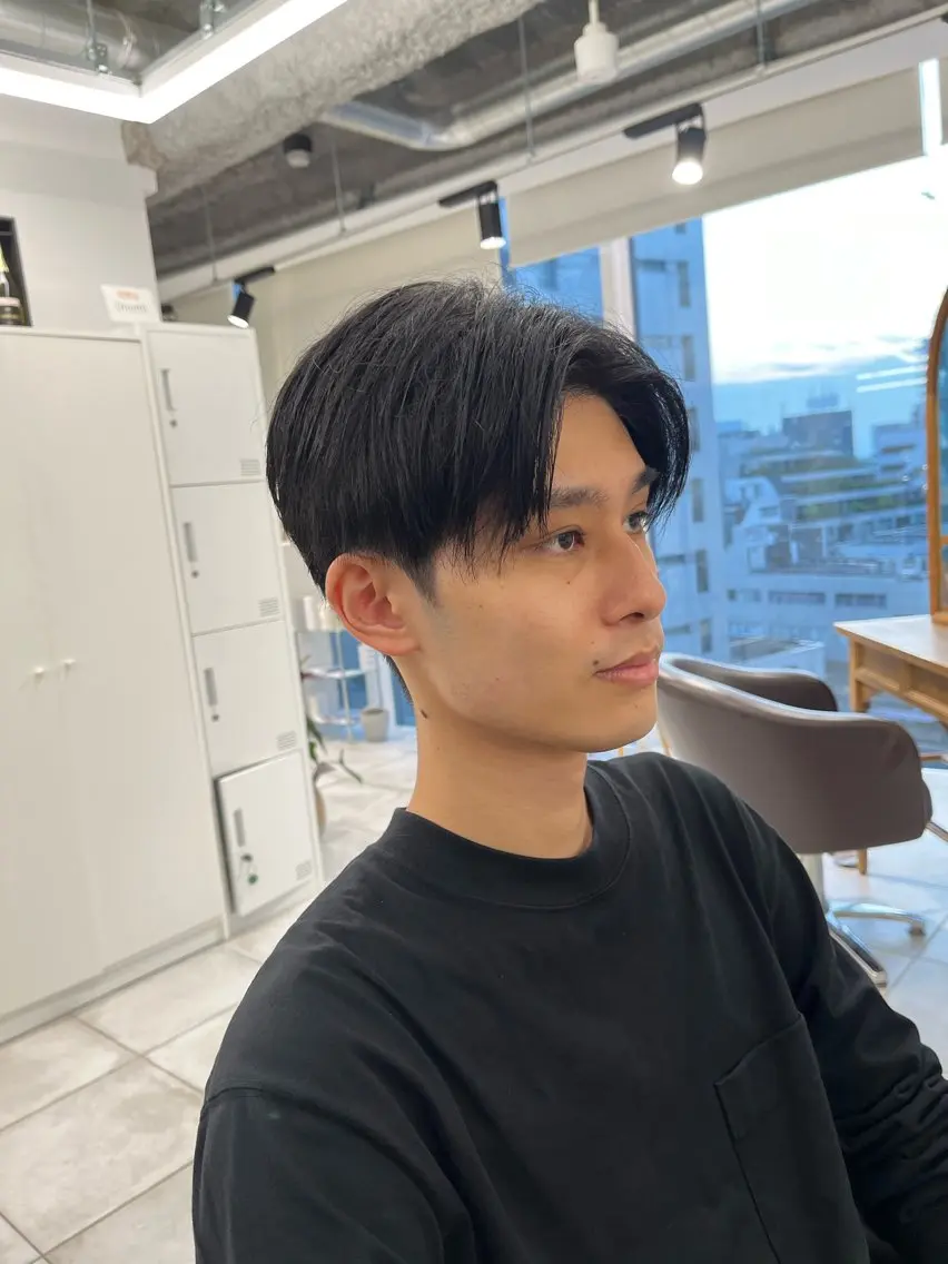 ショート パーマ メンズ 🏆メンズヘア特化 🥇代表りんぺーのヘアスタイル