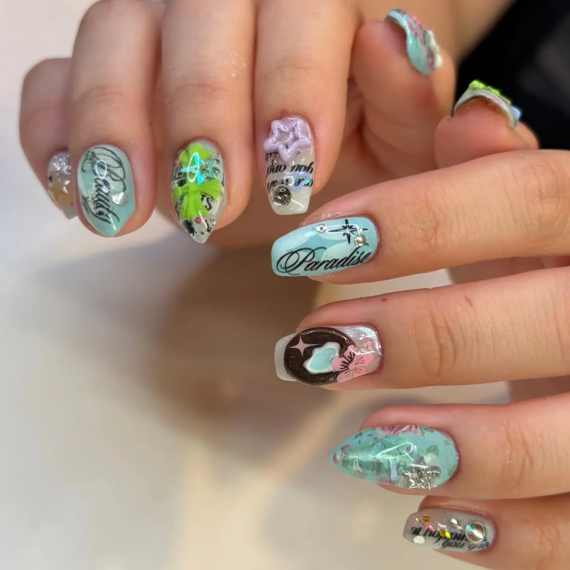 ネイル ハンドネイル AOI💫 nailのネイルデザイン