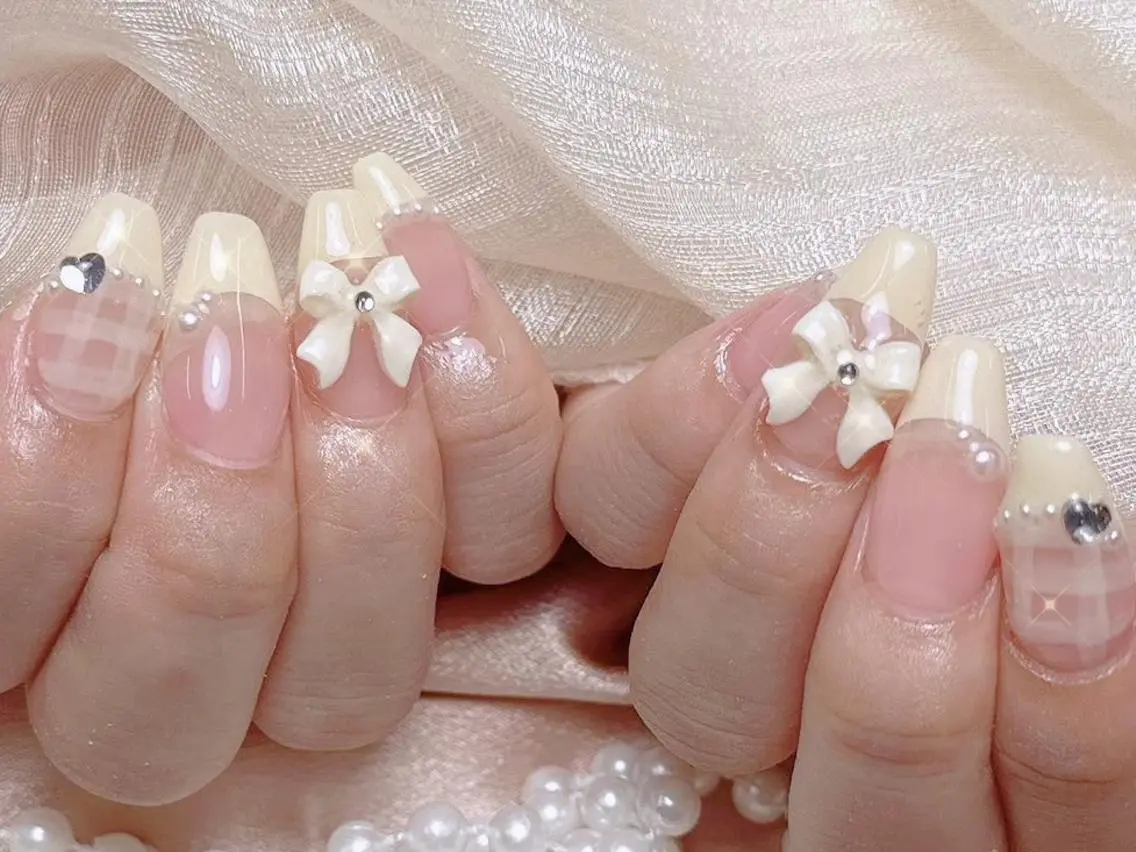 ネイル ハンドネイル 🎀七海 🎀のネイルデザイン