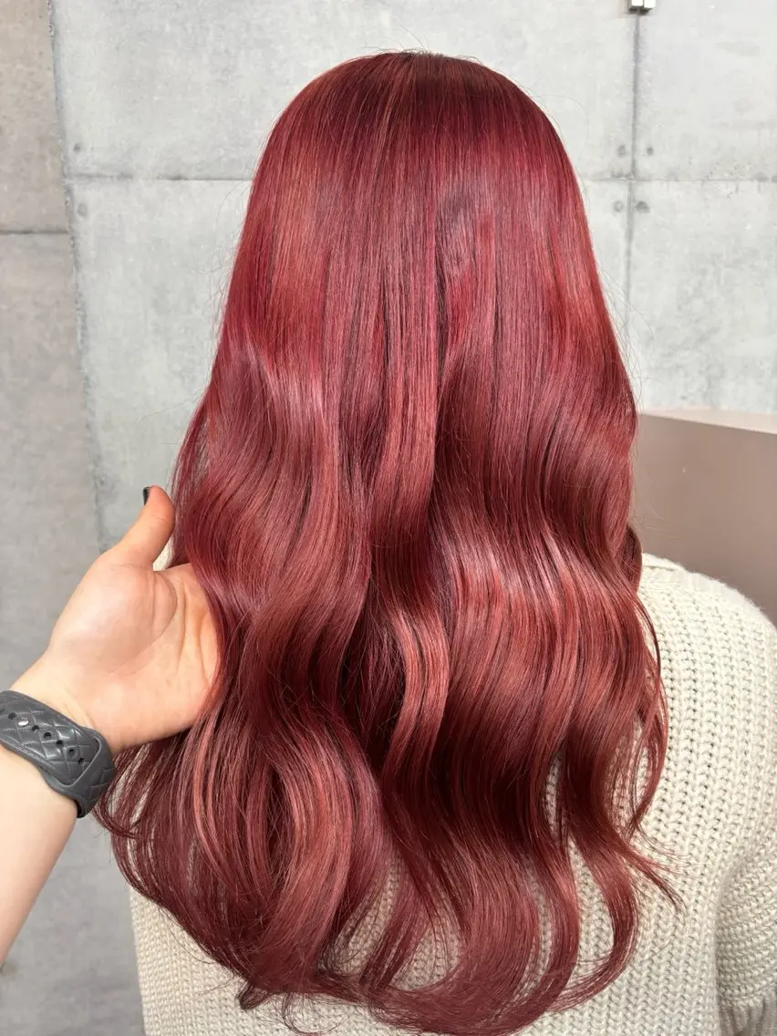 ロング ヘアカラー 🖤里央愛🖤 カットモデル募集中のヘアスタイル