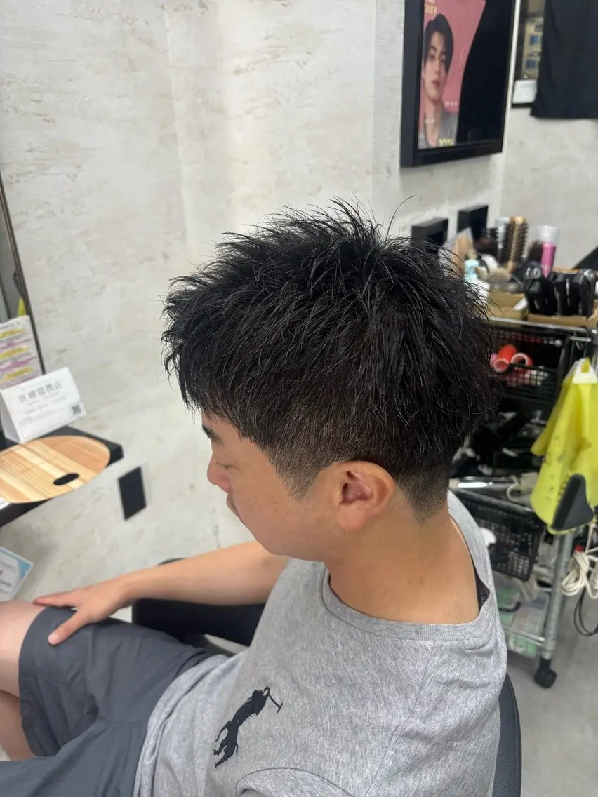 メンズ カット ヘッドスパ 【メンズ特化🖤】 みゅうかのヘアスタイル