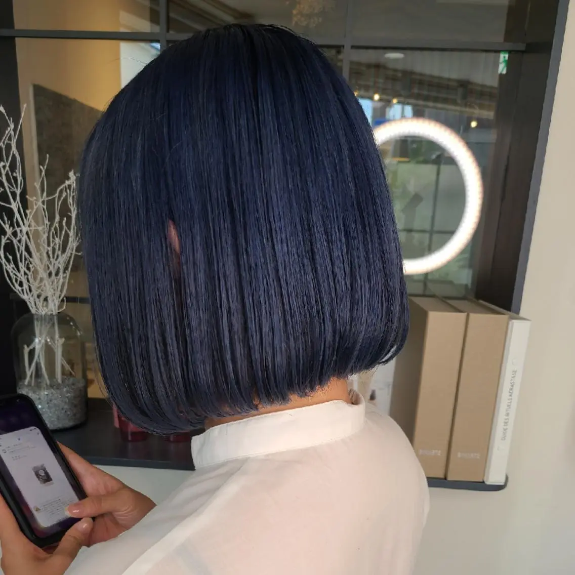ショート カラー ヘアカラー トリートメント ブリーチカラー🌈 嘉名 真樹のヘアスタイル