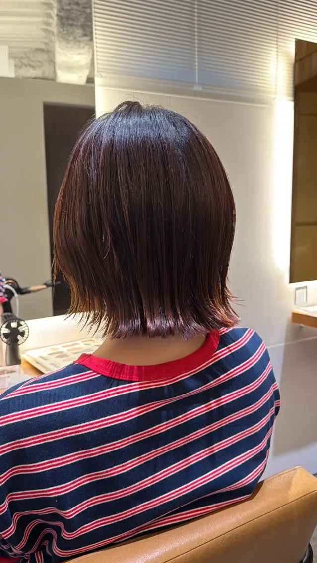 ショート ショートボブ ボブ ショートヘア 銀座骨格診断似合わせ 美容師中島年紀のヘアスタイル