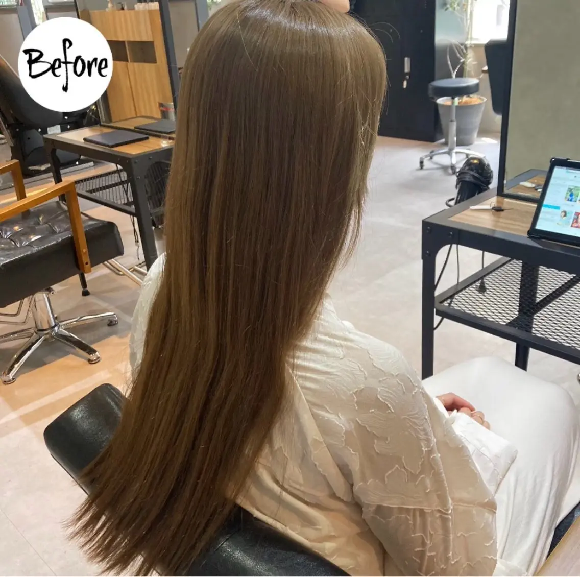 ロング カラー ヘアカラー トリートメント 二子玉川駅～徒歩３分 /ブリーチ特化美容師のヘアスタイル