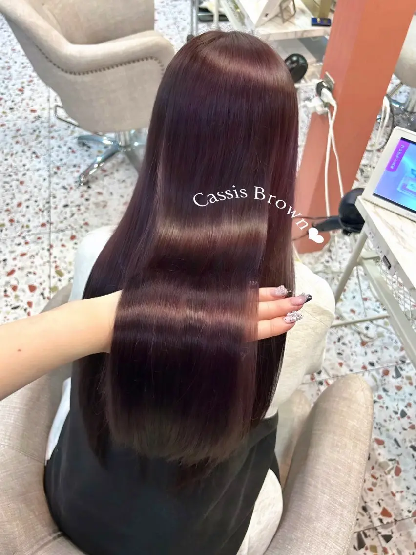 ロング ヘアカラー トリートメント カットモデル募集中 🎀美帆のヘアスタイル