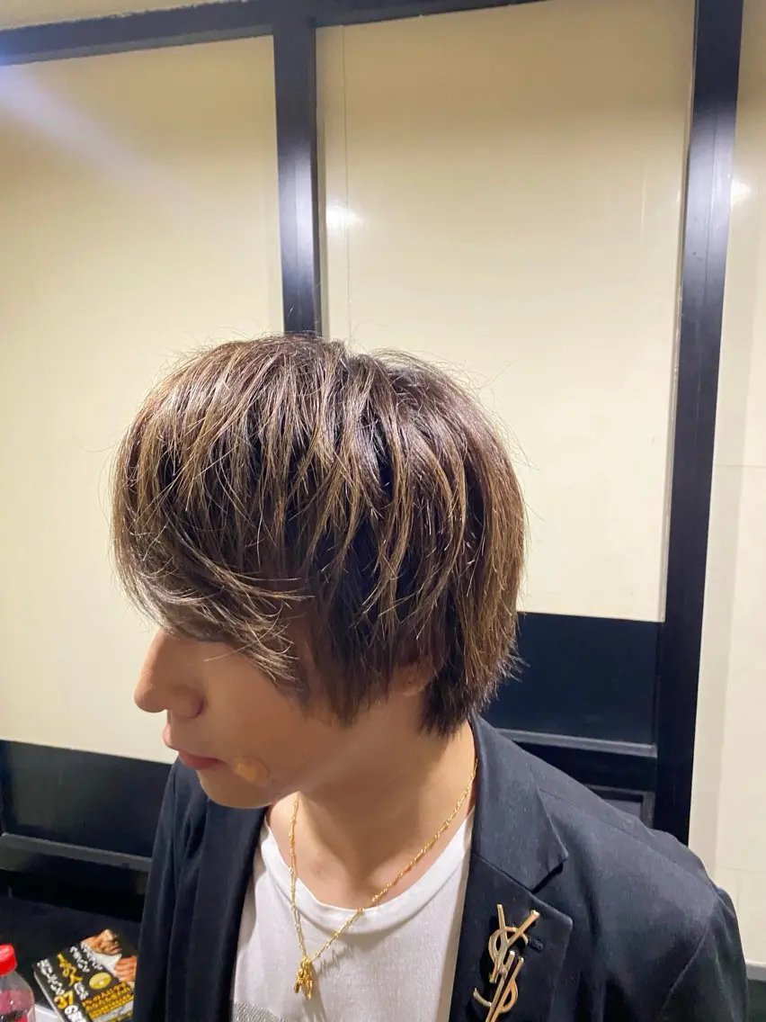 メンズ ヘアセット SALOWIN高崎店 /湯浅泳作のヘアスタイル