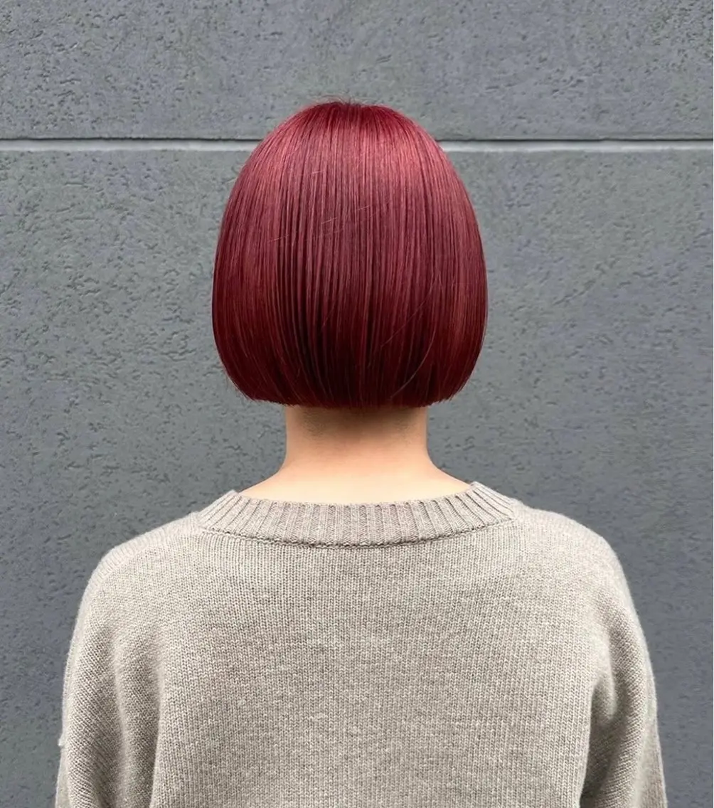 ✂️カットモデル募✂️切りっぱなしスタイル募集！肩～顎下までの切りっぱなしスタイル！の写真