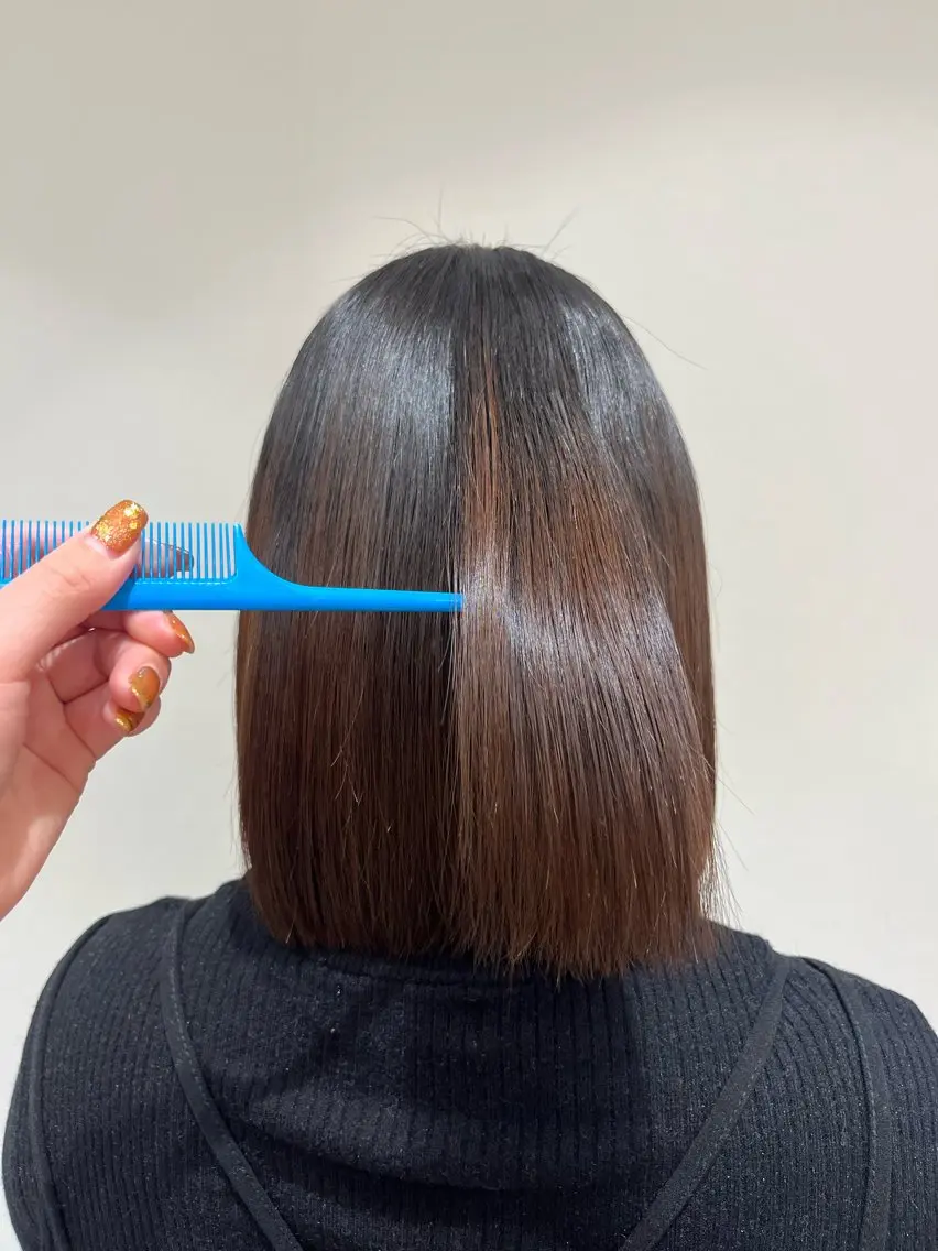 ショート 縮毛矯正 こちんだ ともかのヘアスタイル