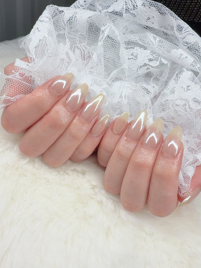 ネイル ミラーネイル ハンドネイル 🍒Yura🍒 loulia 蒲田店のネイルデザイン