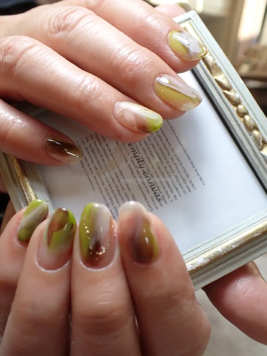 ネイル ハンドネイル Nailsalon C.U.Eのネイルデザイン