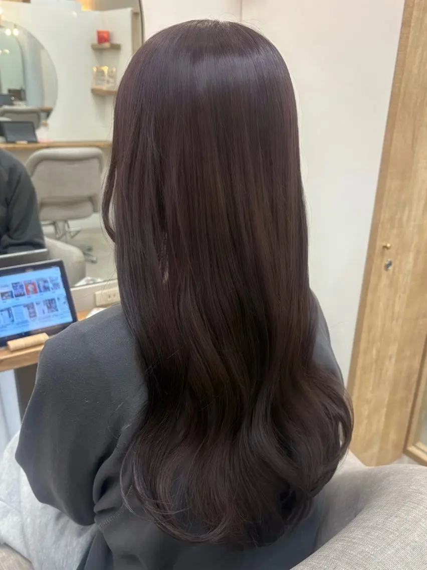 ロング カラー ブラウンカラー 透明感カラー Haruka ハルカのヘアスタイル