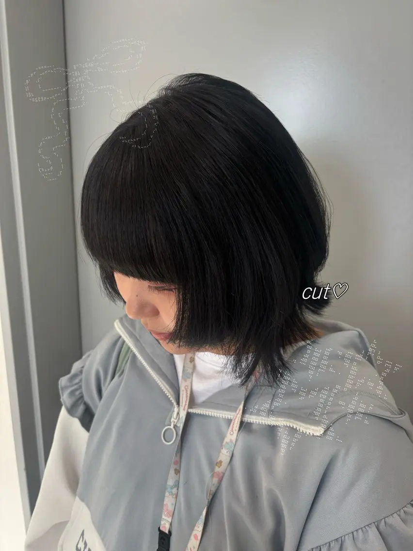 ミディアム カット トリートメント 似合わせcolor 🎀ʀɪɴᴏ🎶🪽のヘアスタイル
