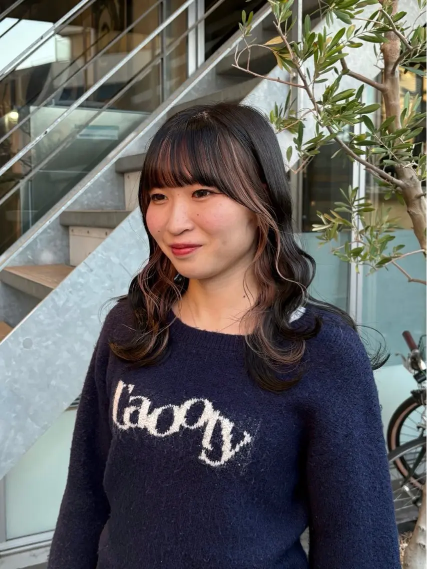カット+ インナーカラーorイヤリングカラー+トリートメント⚠️注意事項をお読みくださいの写真