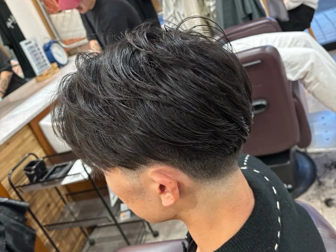 メンズ 俣木 磨我のヘアスタイル