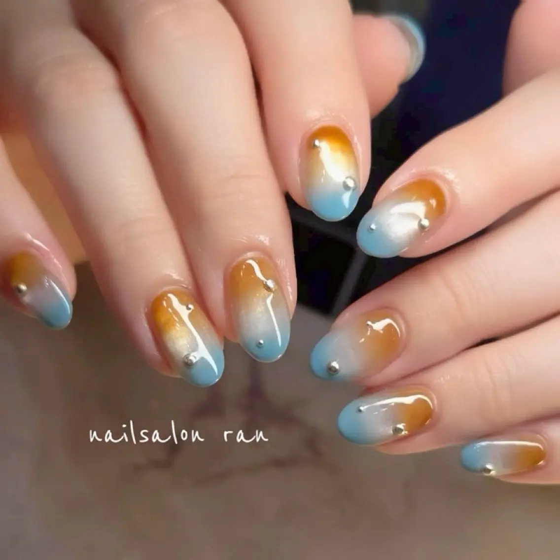 ネイル ハンドネイル ハンドケア nailsalon ranのネイルデザイン