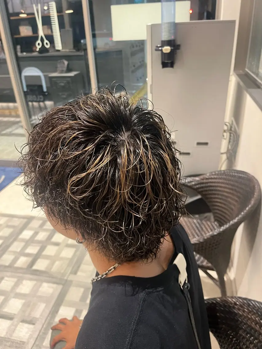パーマ EARTH/A YUNA🤍のヘアスタイル