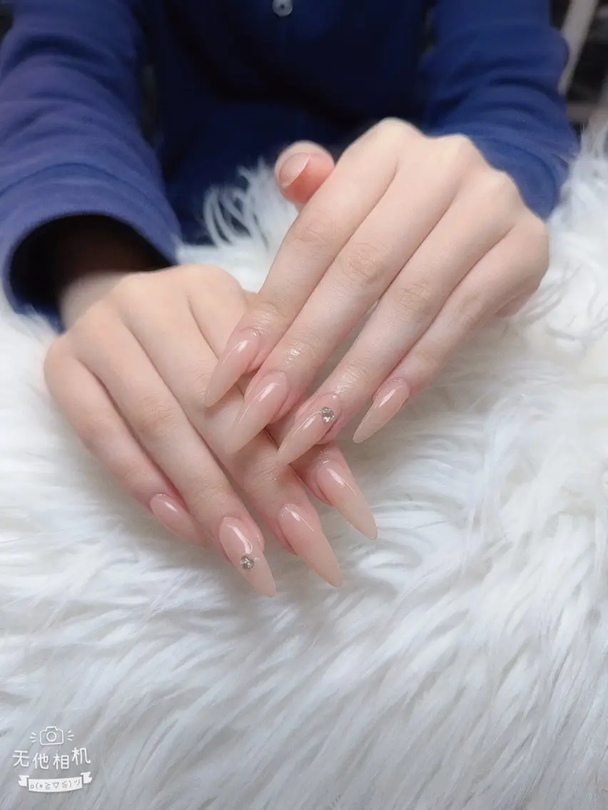 ネイル 長さ出し フレンチネイル グラデーション 韓国ネイル マグネットネイル ハンドネイル VB HEAVEN nailのネイルデザイン
