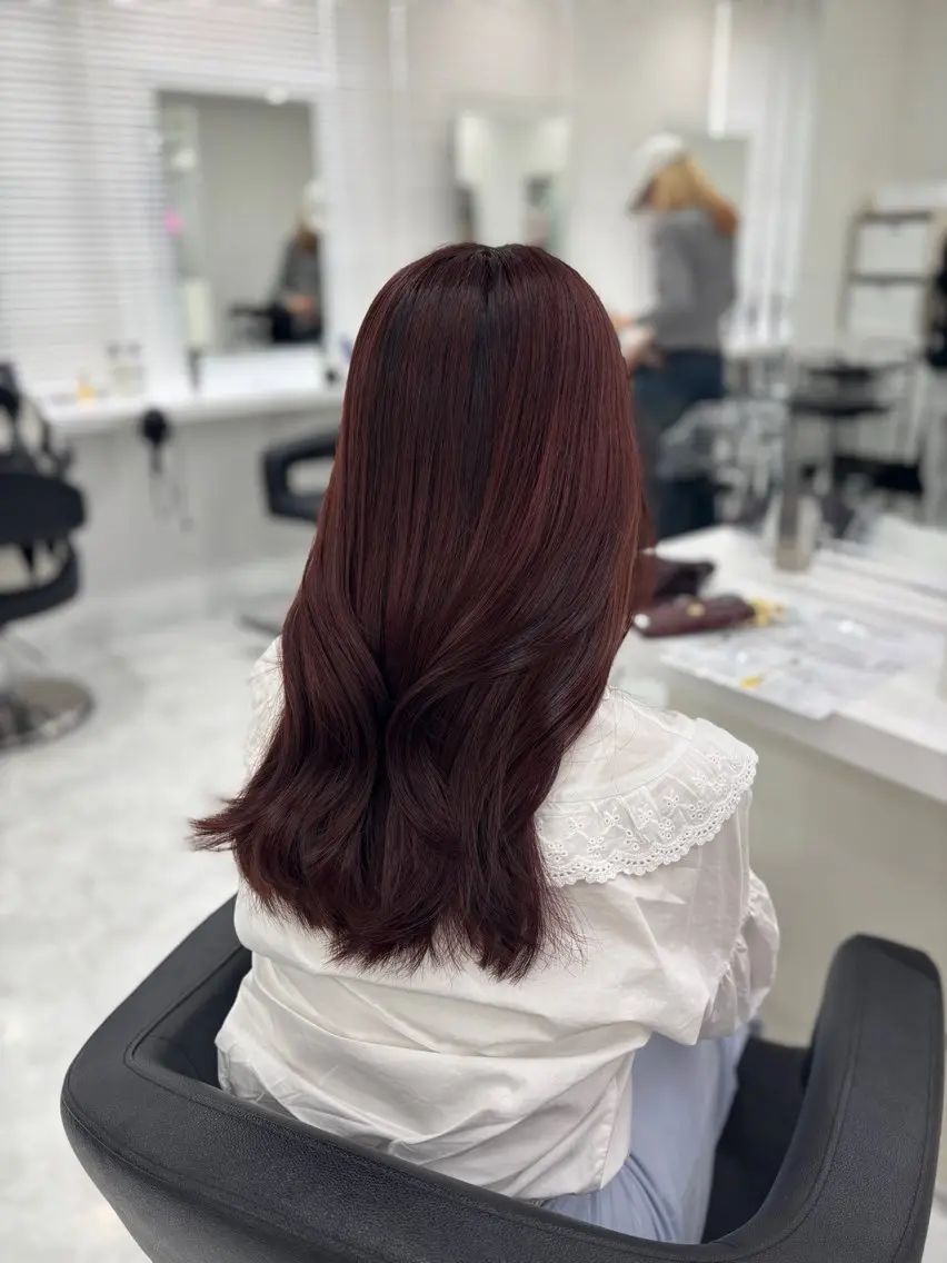 カラー ヘアカラー 🎀ツヤ髪✖︎ 暖色🎀RYUKAのヘアスタイル