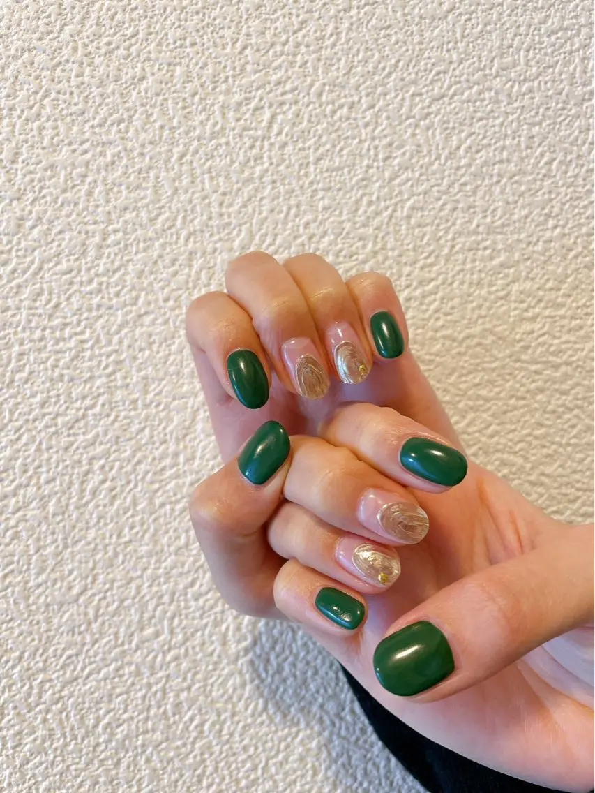 ネイル ジェルネイル メンズネイル パラジェル 春ネイル ワンホンネイル ハンドネイル kikinail 溝の口のネイルデザイン