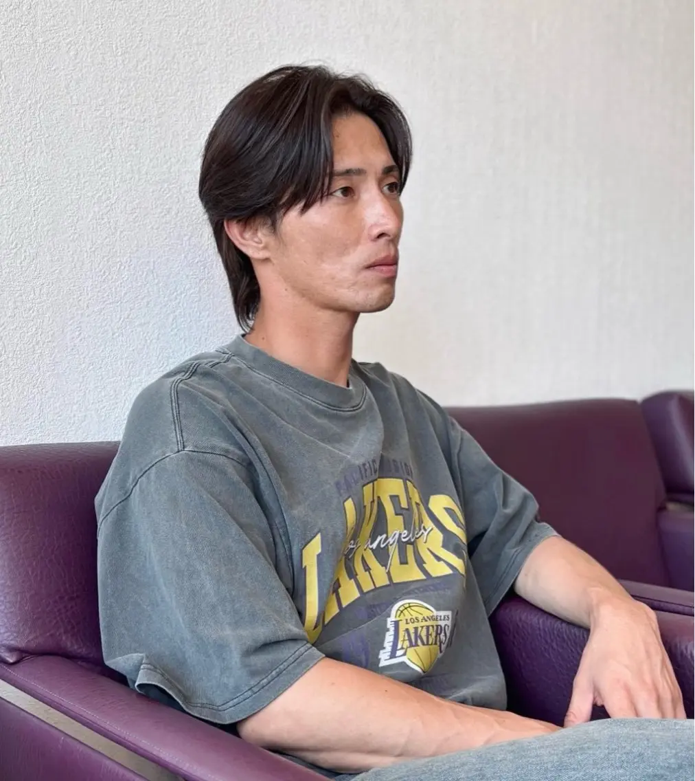 ミディアム メンズ 榊原 貫太のヘアスタイル