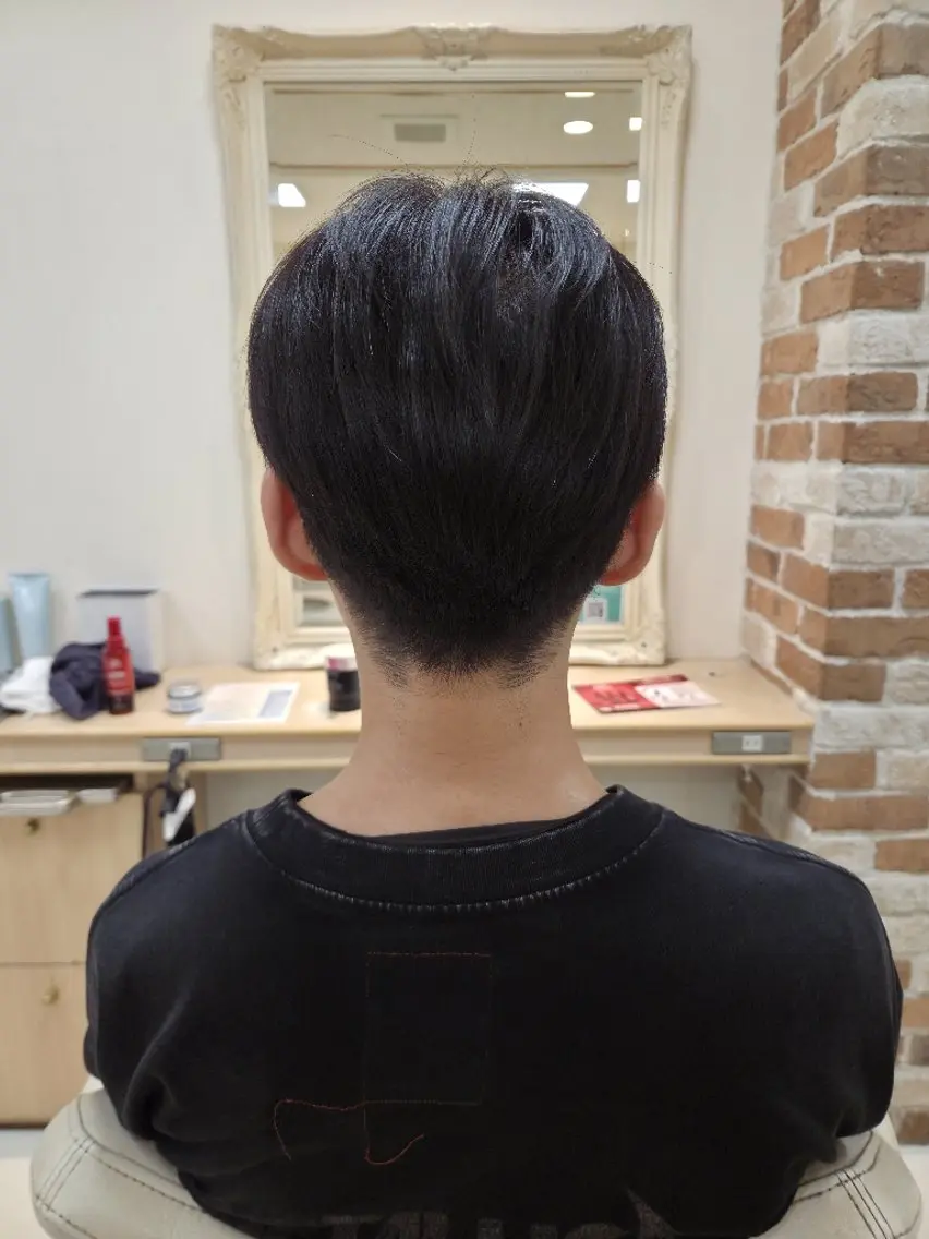 ショート メンズ 縮毛矯正 カット 縮毛矯正 メンズパーマ/カラー /カット/樋口捷🔥のヘアスタイル
