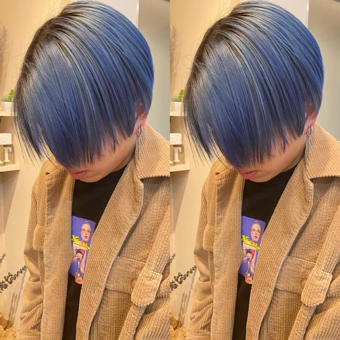 ショート カラー ⭐️横浜ブリーチ特化 美容師　堤涼⭐️のヘアスタイル