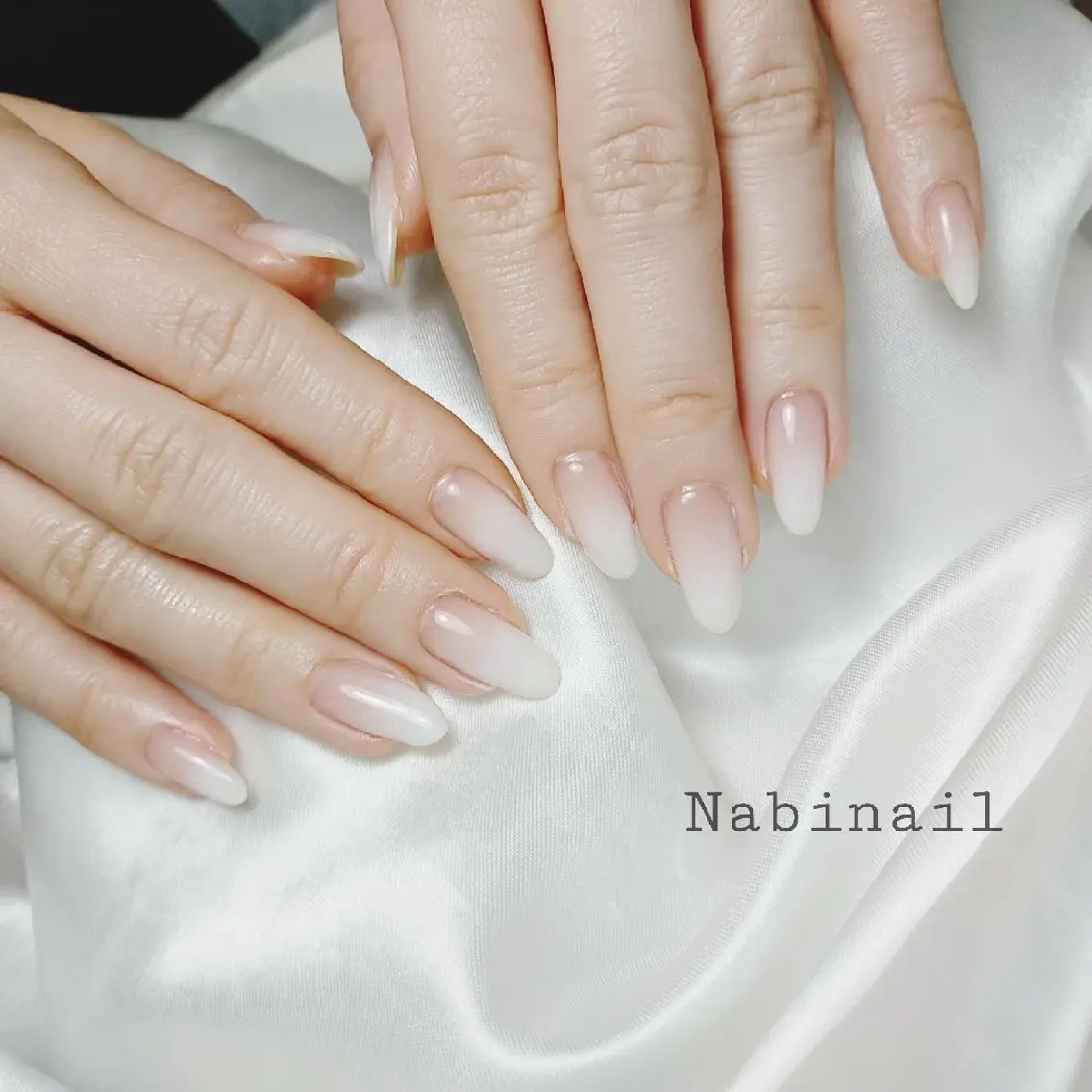 ネイル ブルー グリーン 赤色 黄色 ハンドネイル 西日暮里 Nabinailのネイルデザイン