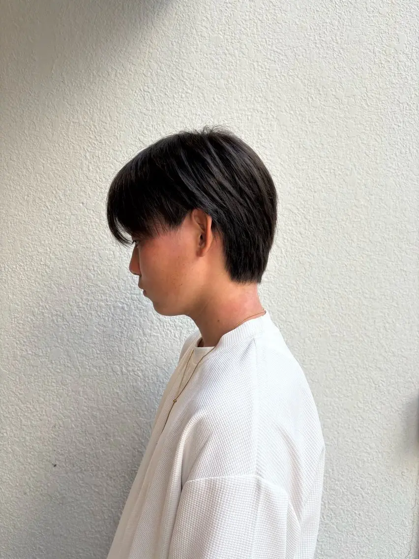 メンズ カット 髪質改善/はるか 透明感カラー🧸のヘアスタイル