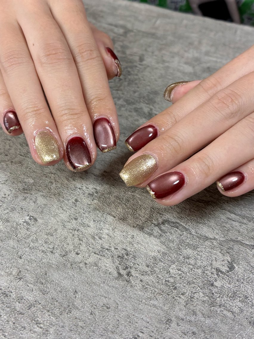 ネイル シンプルネイル shiki_nail 🪐のネイルデザイン
