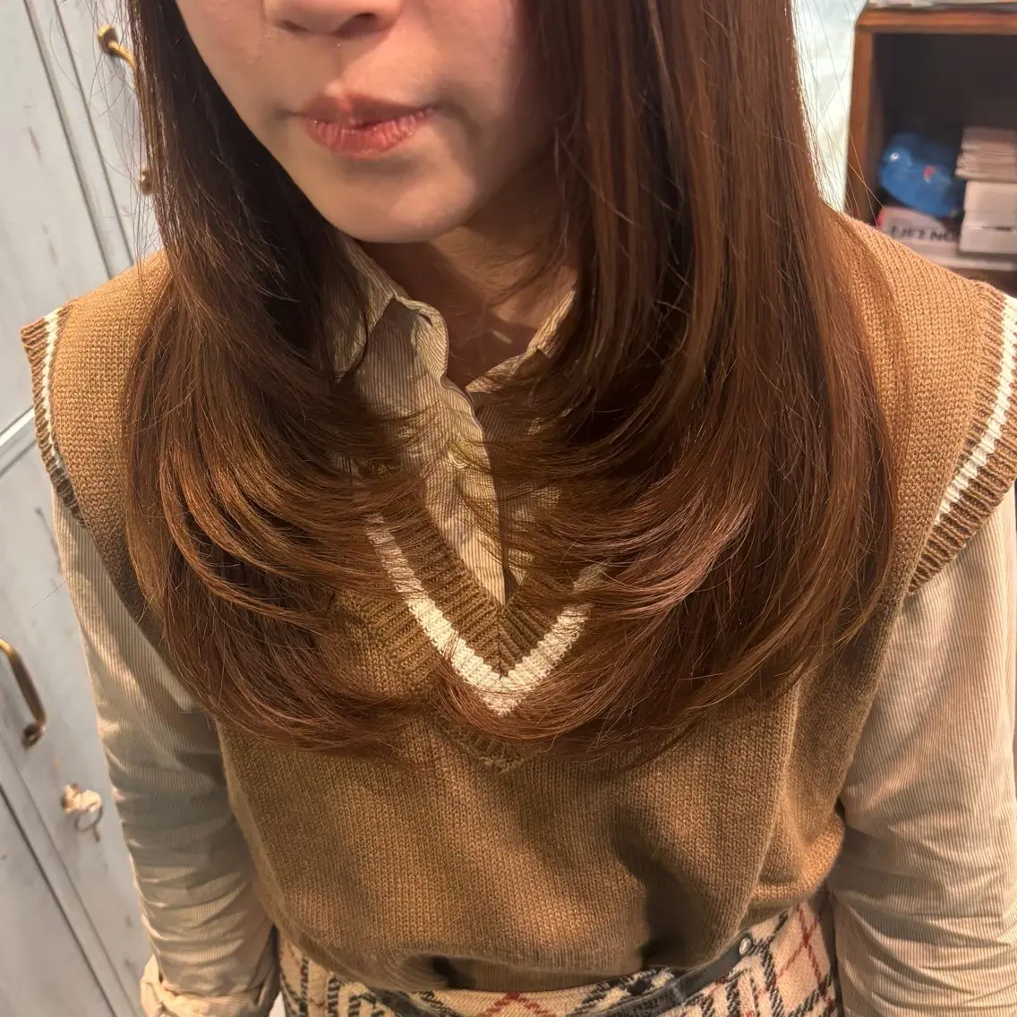 ロング カット 🌱なゆみ🌱透明感 /ナチュラル/高宮のヘアスタイル