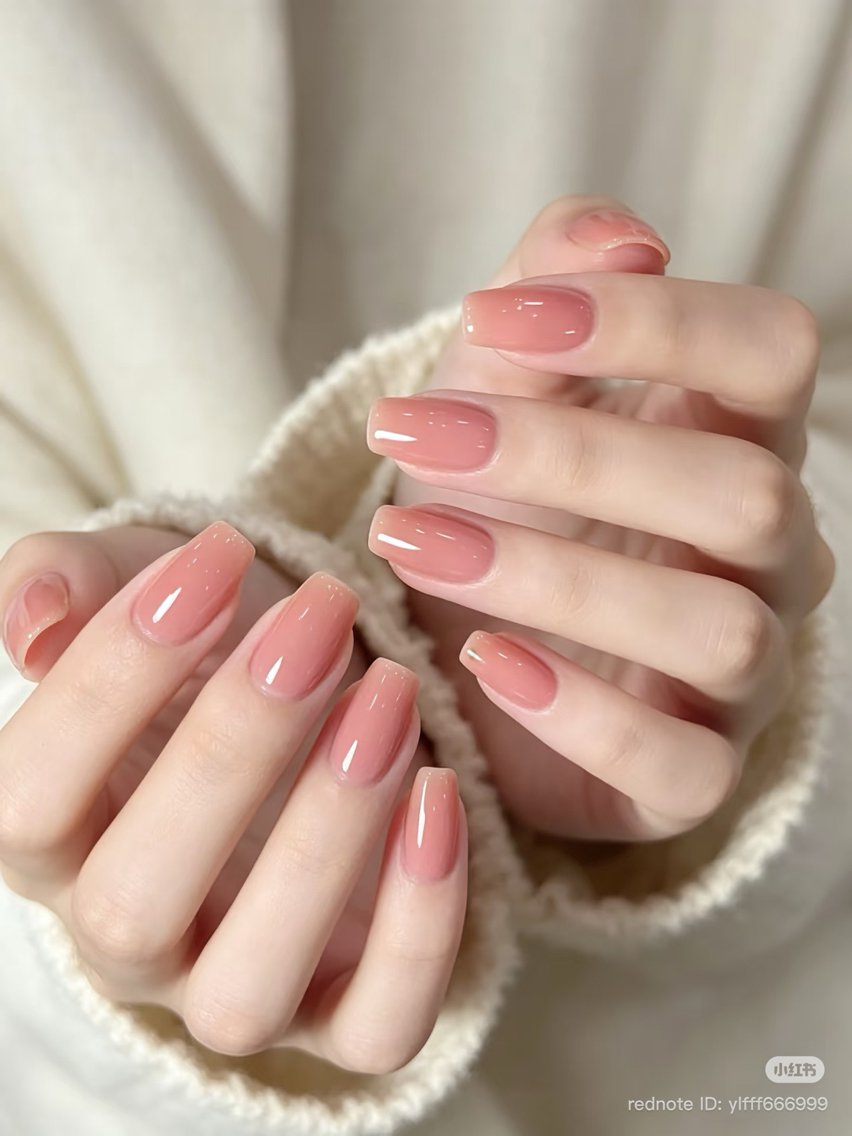 ネイル チークネイル 長さ出し フットネイル フレンチネイル ジェルネイル ハンドネイル Nude もりのネイルデザイン
