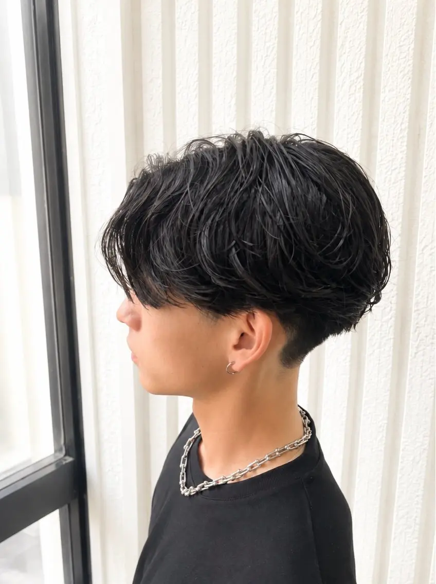 パーマ 🦕望月渉🦕 パーマ🌪️ブリーチのヘアスタイル