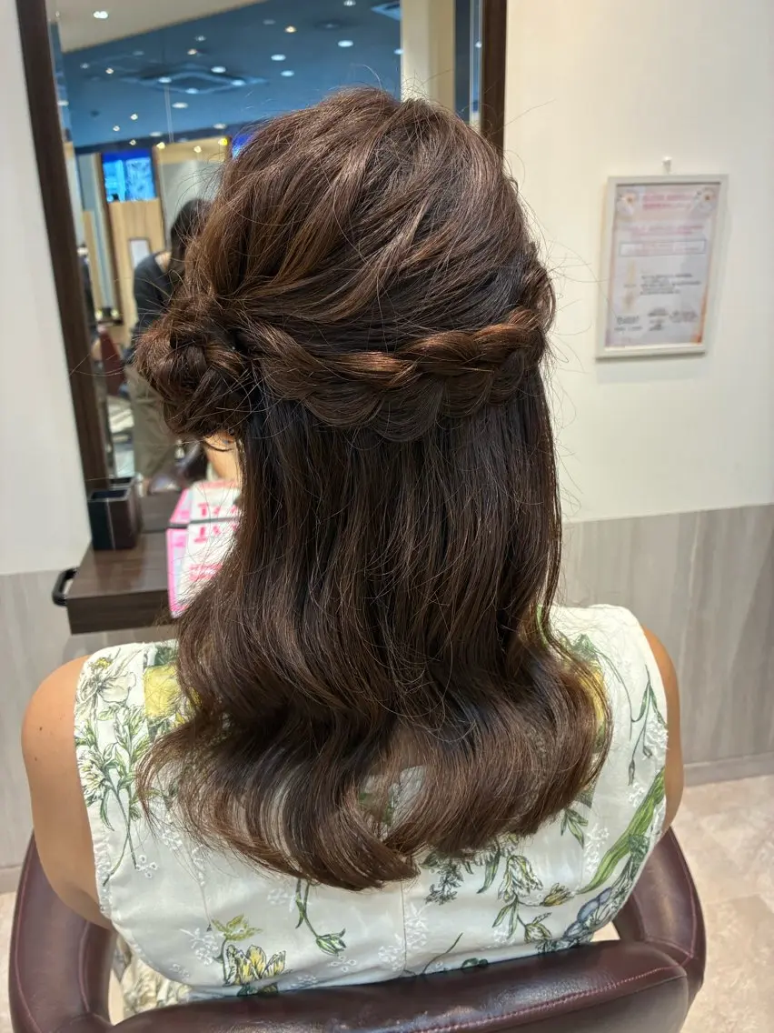 セミロング nao .のヘアスタイル