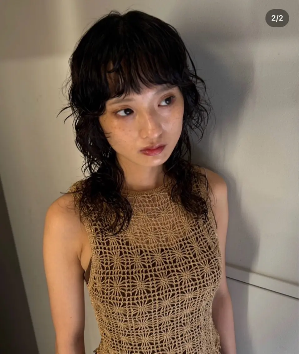 ミディアム パーマ 原宿／艶カラー 🦜kotoriのヘアスタイル